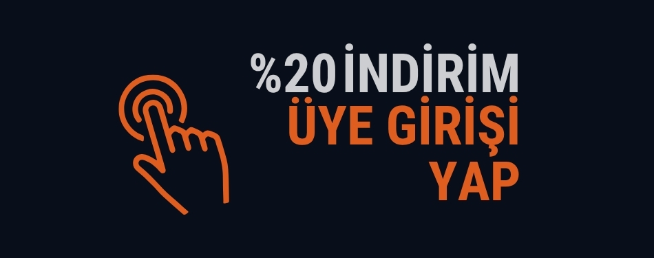 Üye Girişi Yap %20 İndirimi Kap!
